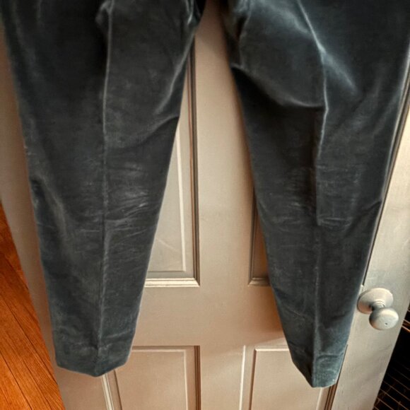 HUGO BOSS - Cotton Velvet Tuxedo - Turquoise - Picture 13 of 16